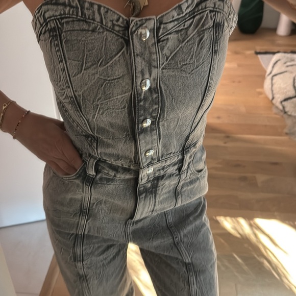 Iro Denim Jumpsuit - Picture 6 of 6